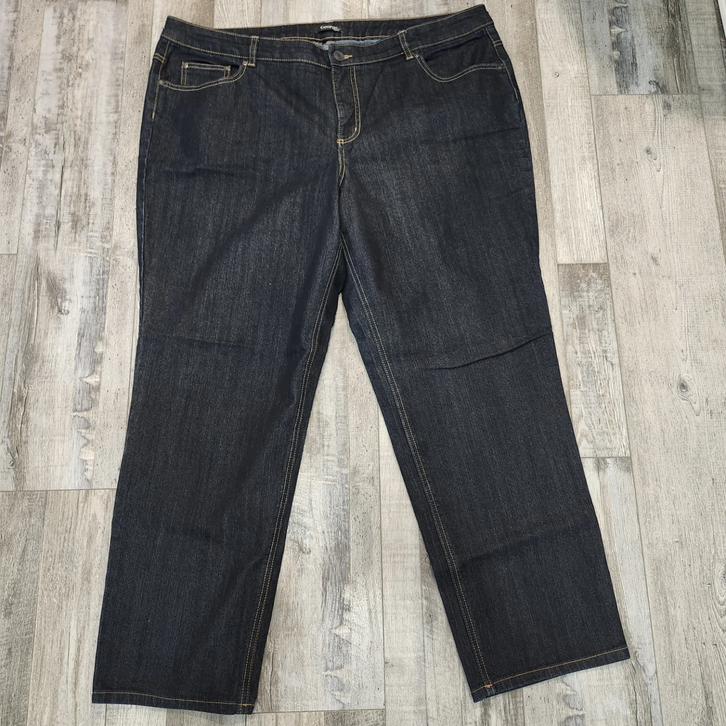 George Plus Women's Straight Leg Jeans Size 22