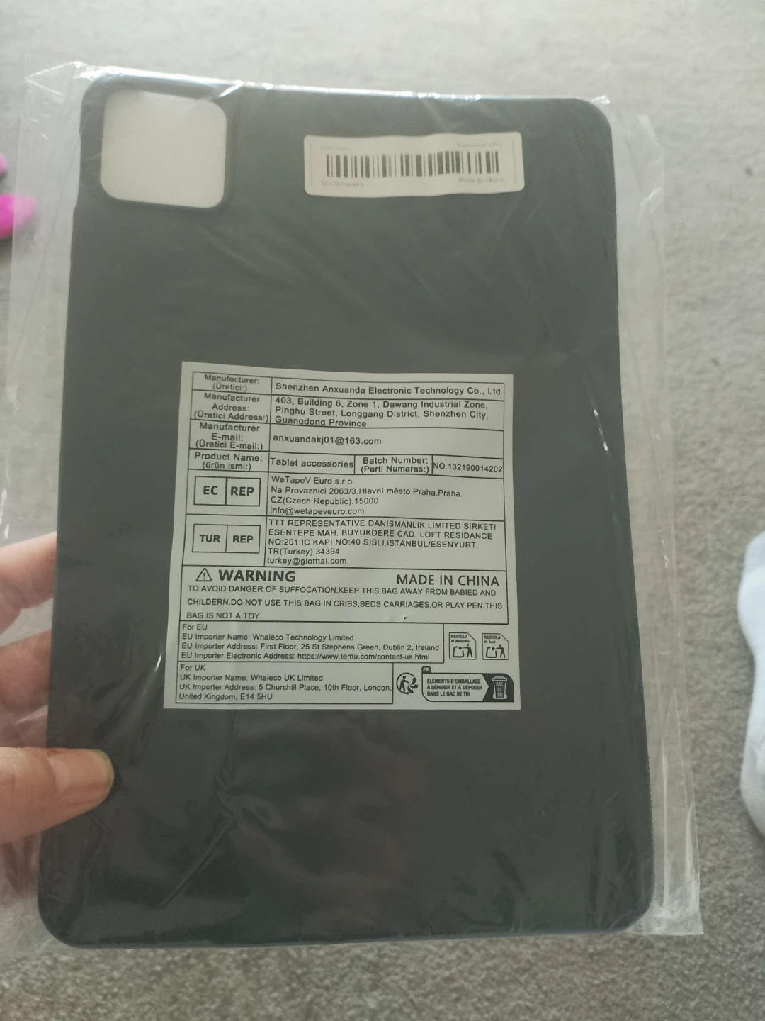 WeTapeV Tablet Accessories