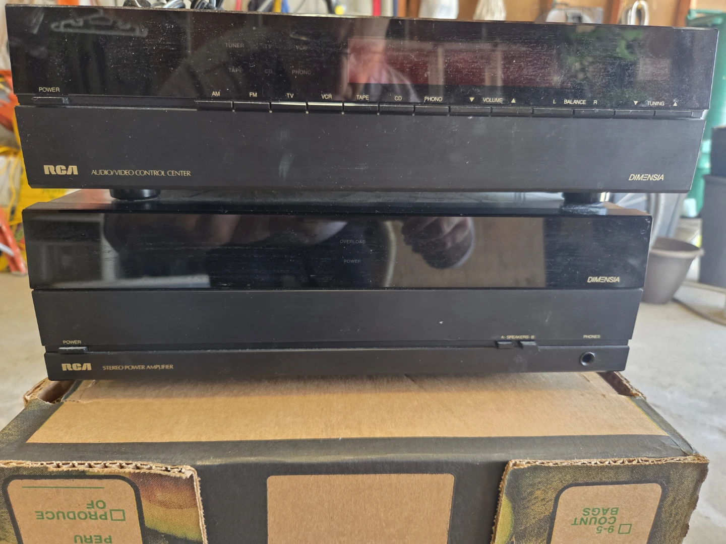 RCA MPT200 Stereo Power Amplifier with Dimensions Audio/Video