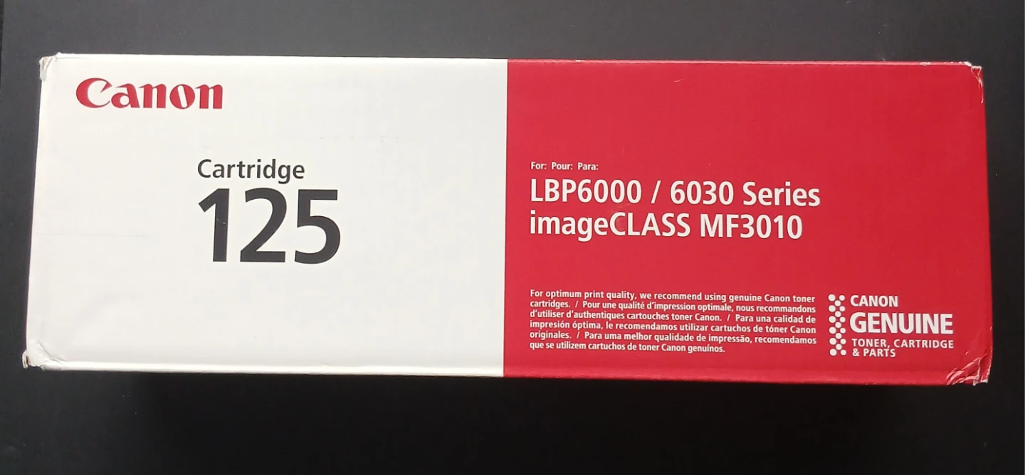 Canon Cartridge 125 Toner for imageCLASS MF3010