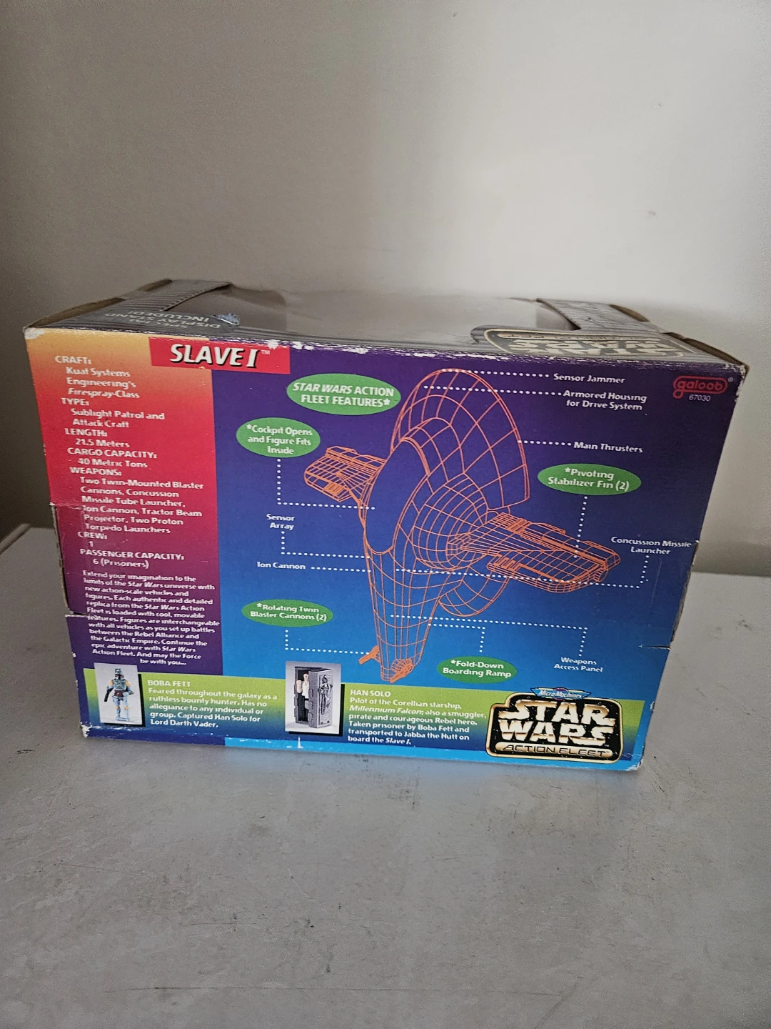 Star Wars Micro Machines Action Fleet Slave I - photo 4