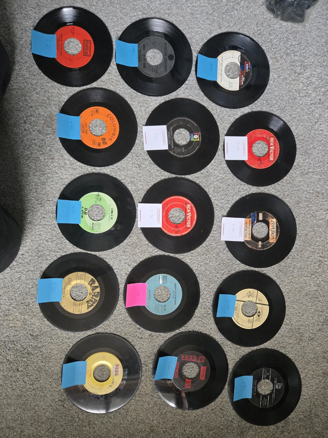 Collection of 7-inch Vinyl Records - photo 2