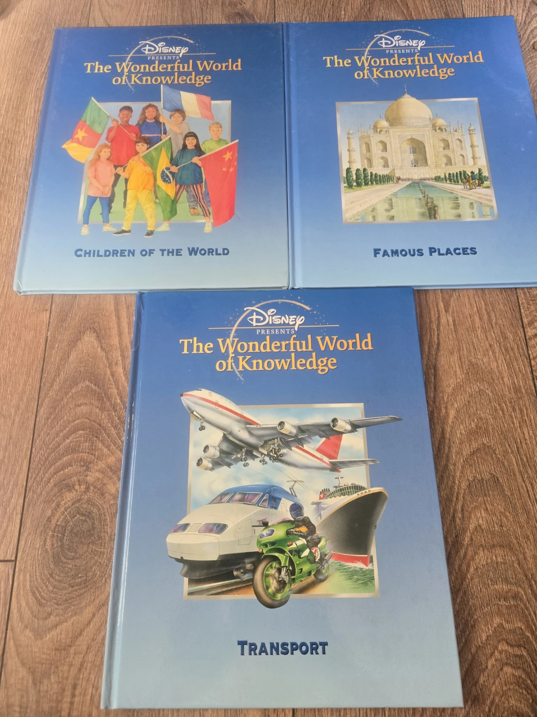 Disney The Wonderful World of Knowledge Books (3 Volumes)