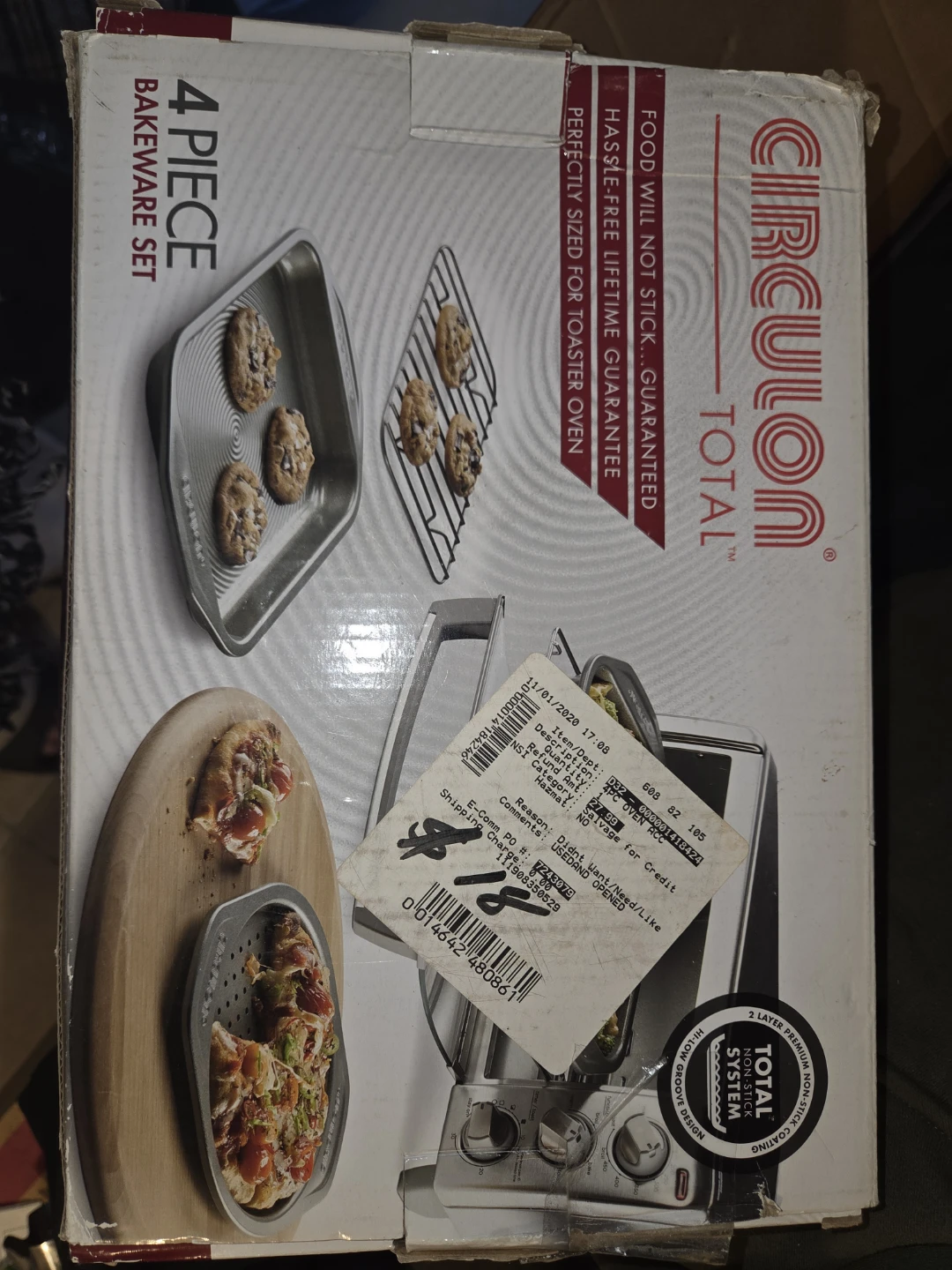 Circulon Total 4-Piece Bakeware Set - photo 2