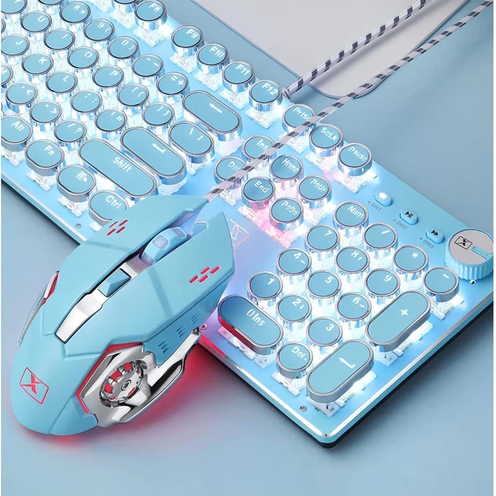 Mambasnake Retro style Gaming set( Keyboard,Mouse and Mouse Pad) - photo 2