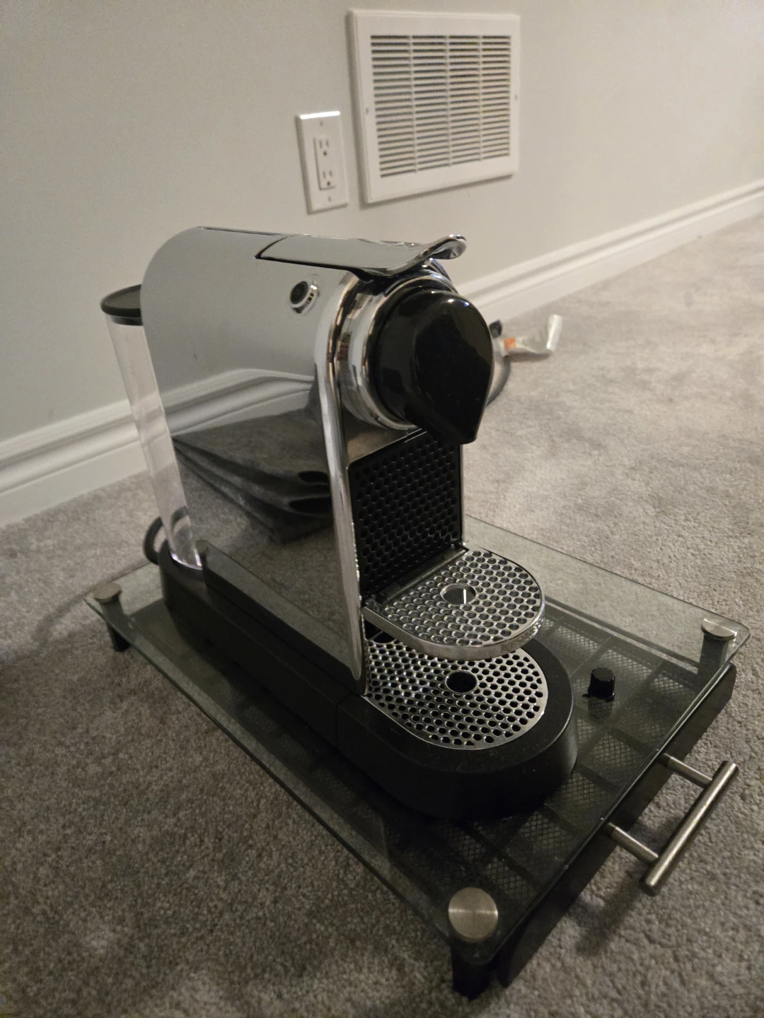 Nespresso CitiZ with Aeroccino milk frother