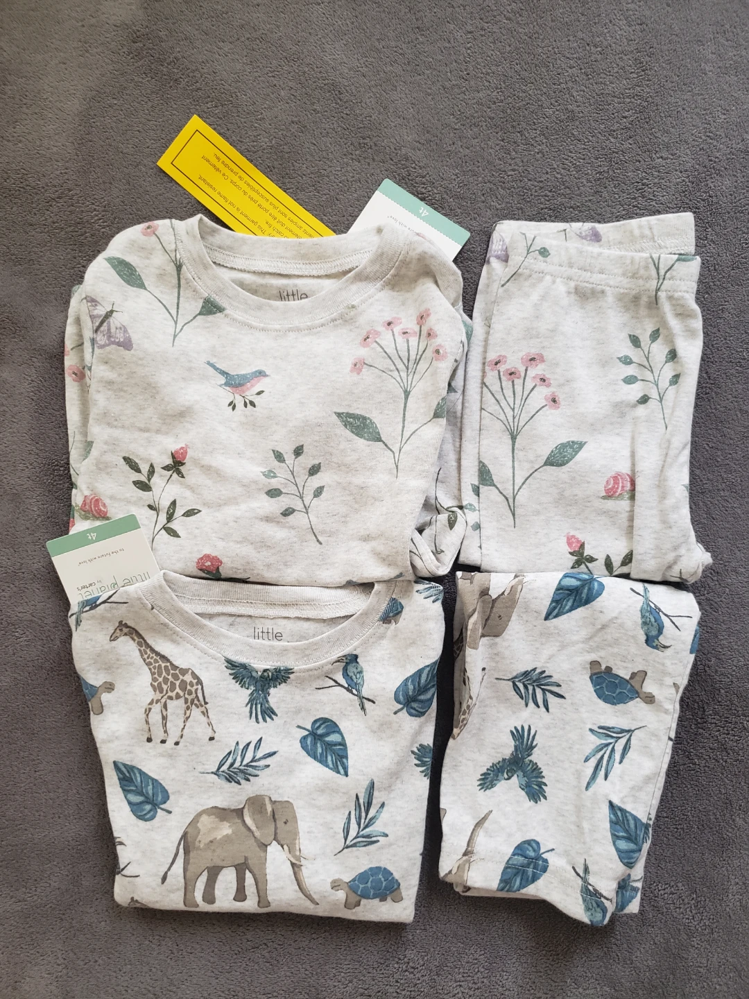 Little Planet Organic Cotton Pajamas Size 4T