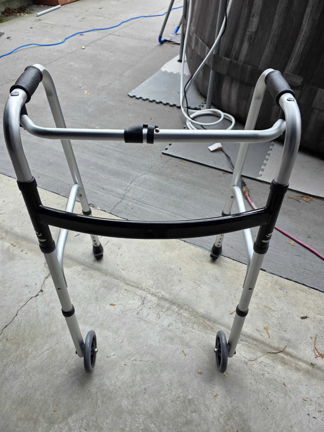Foldable Walker with Wheels