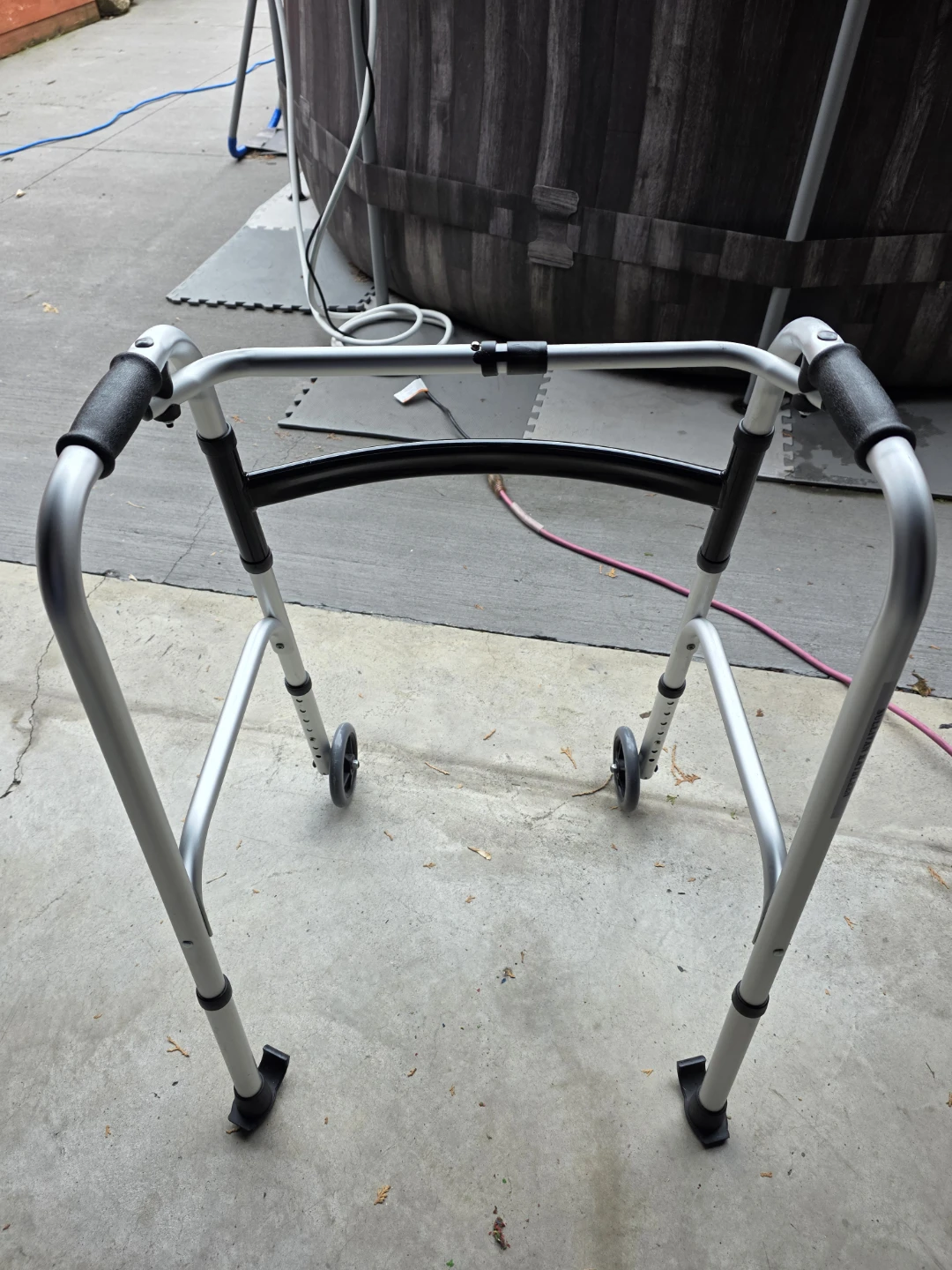 Foldable Walker with Wheels - photo 2
