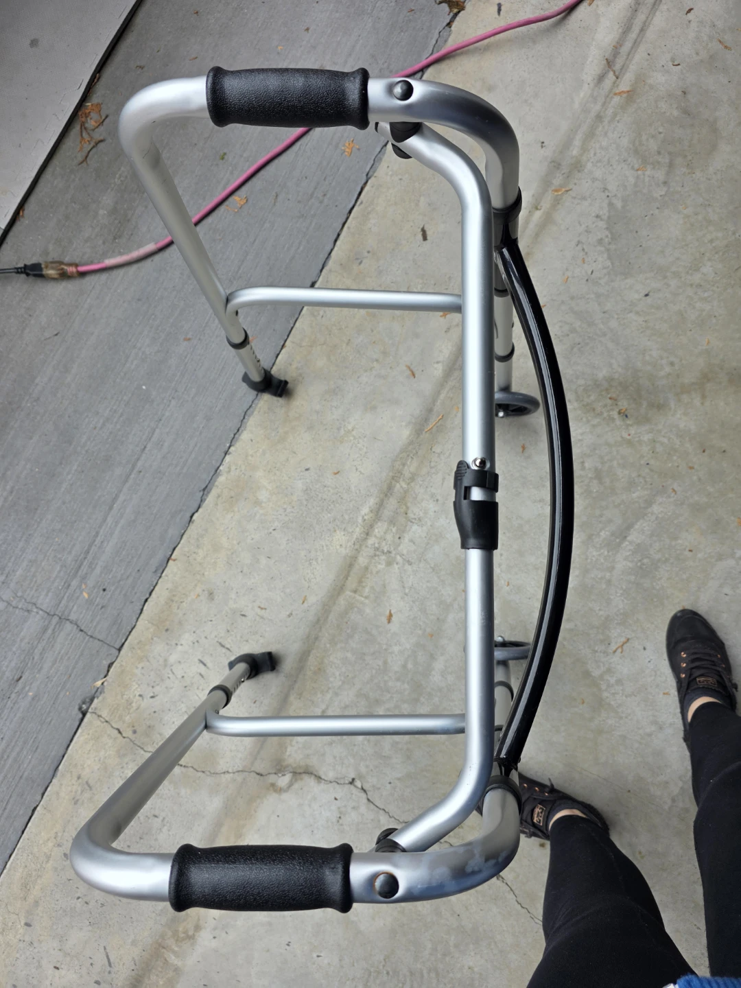 Foldable Walker with Wheels - photo 3