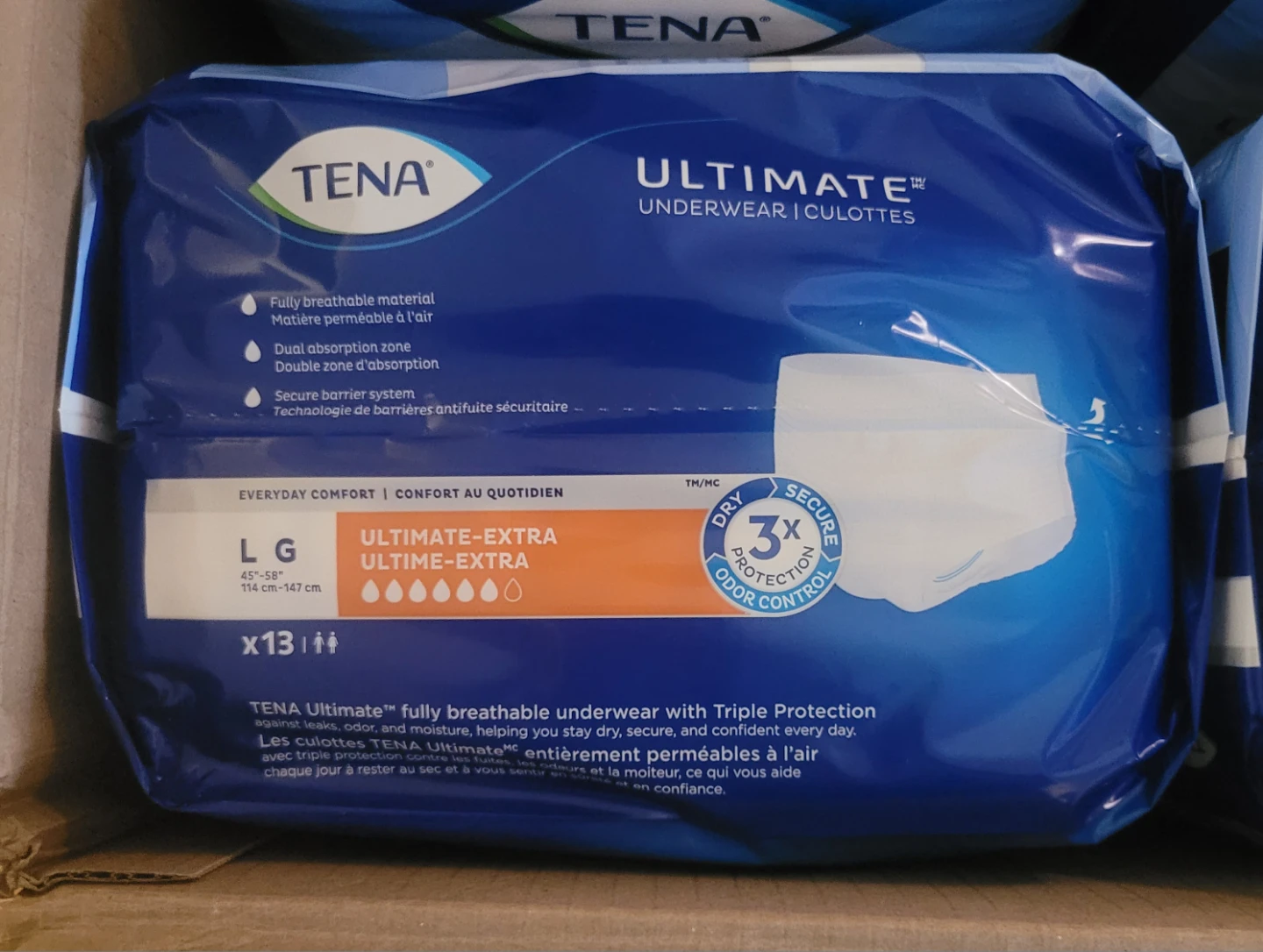 TENA Ultimate Underwear - Size Large - 13 count - photo 3