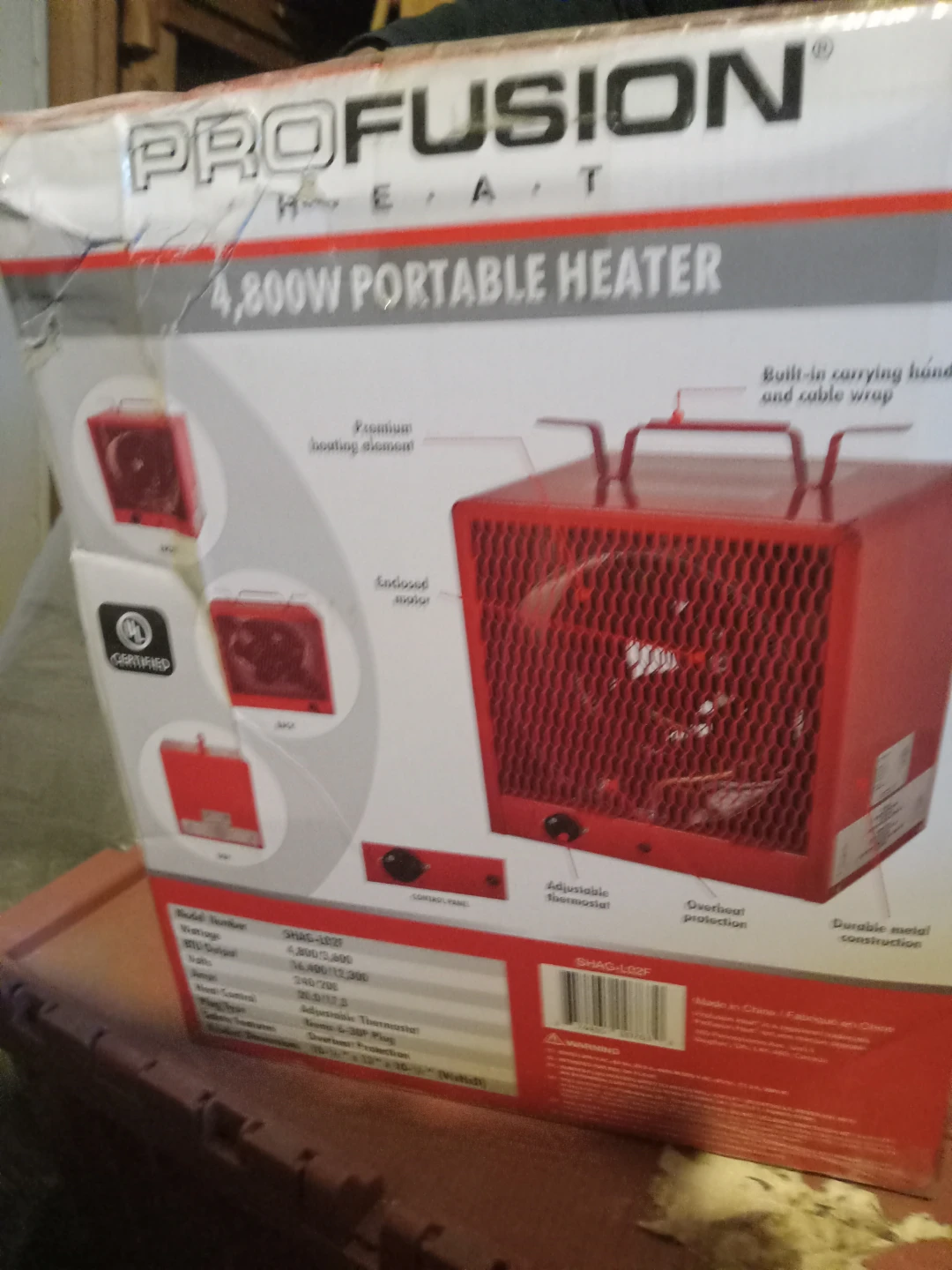 ProFusion Heat 4,800W Portable Heater - photo 2