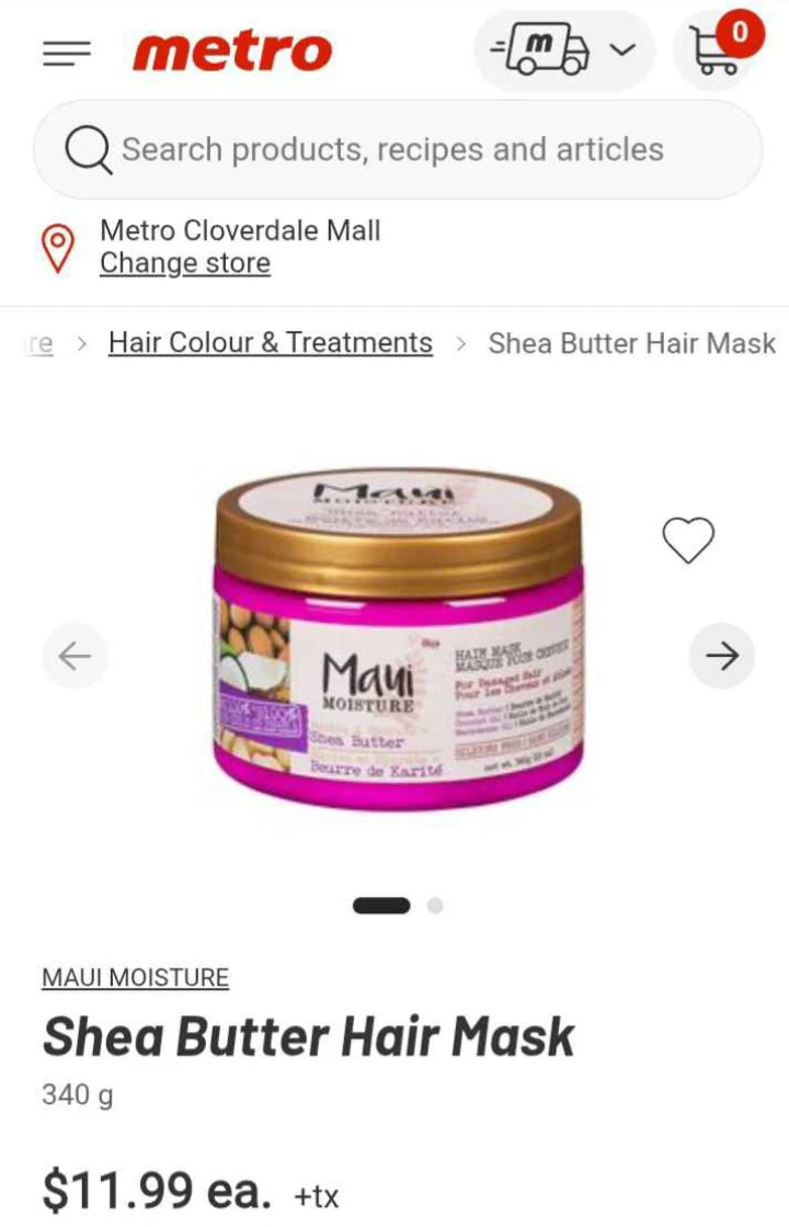 Maui Moisture Shea Butter Hair Mask - photo 3