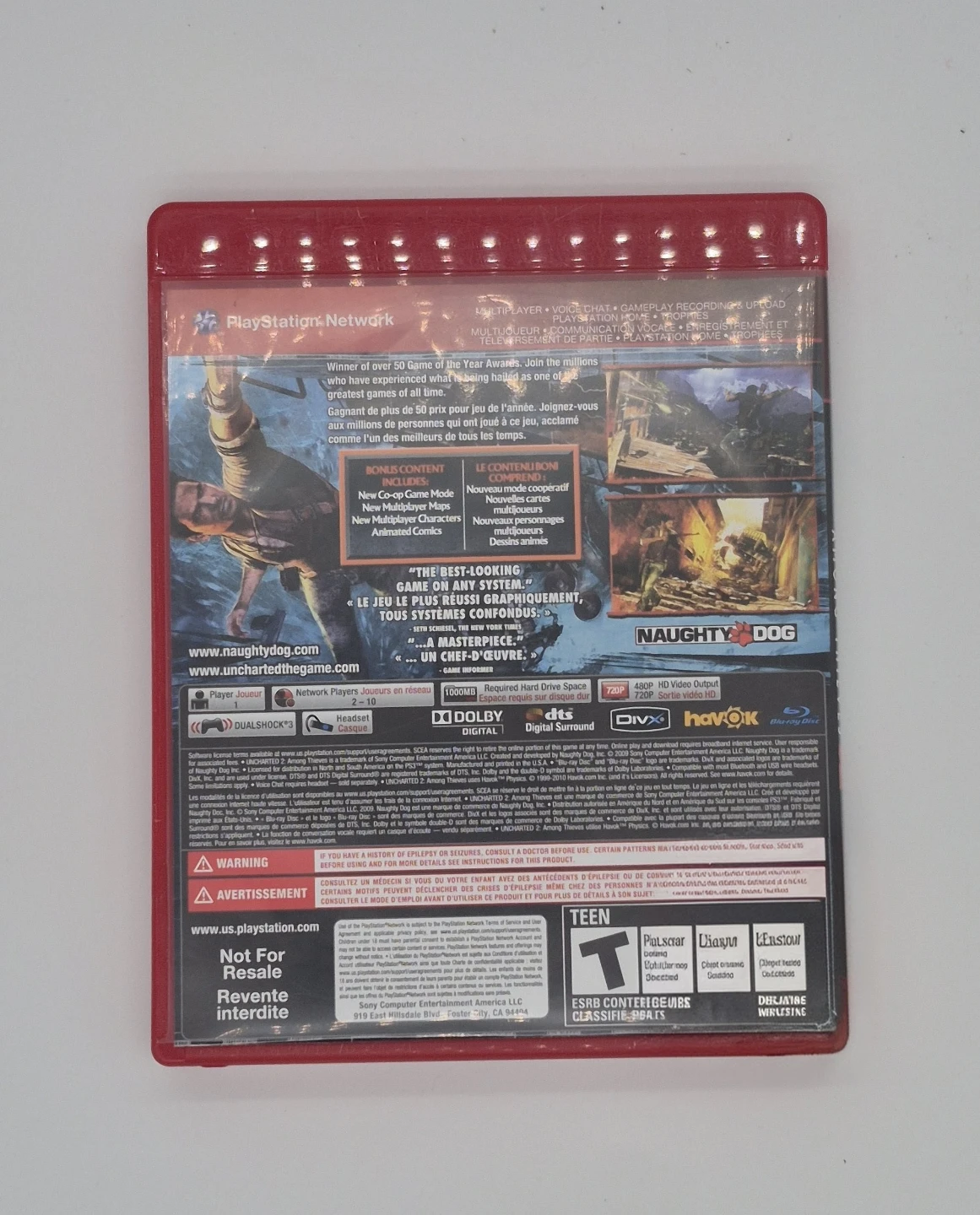 Uncharted 2: Among Thieves Game of the Year Edition PS3 - photo 3