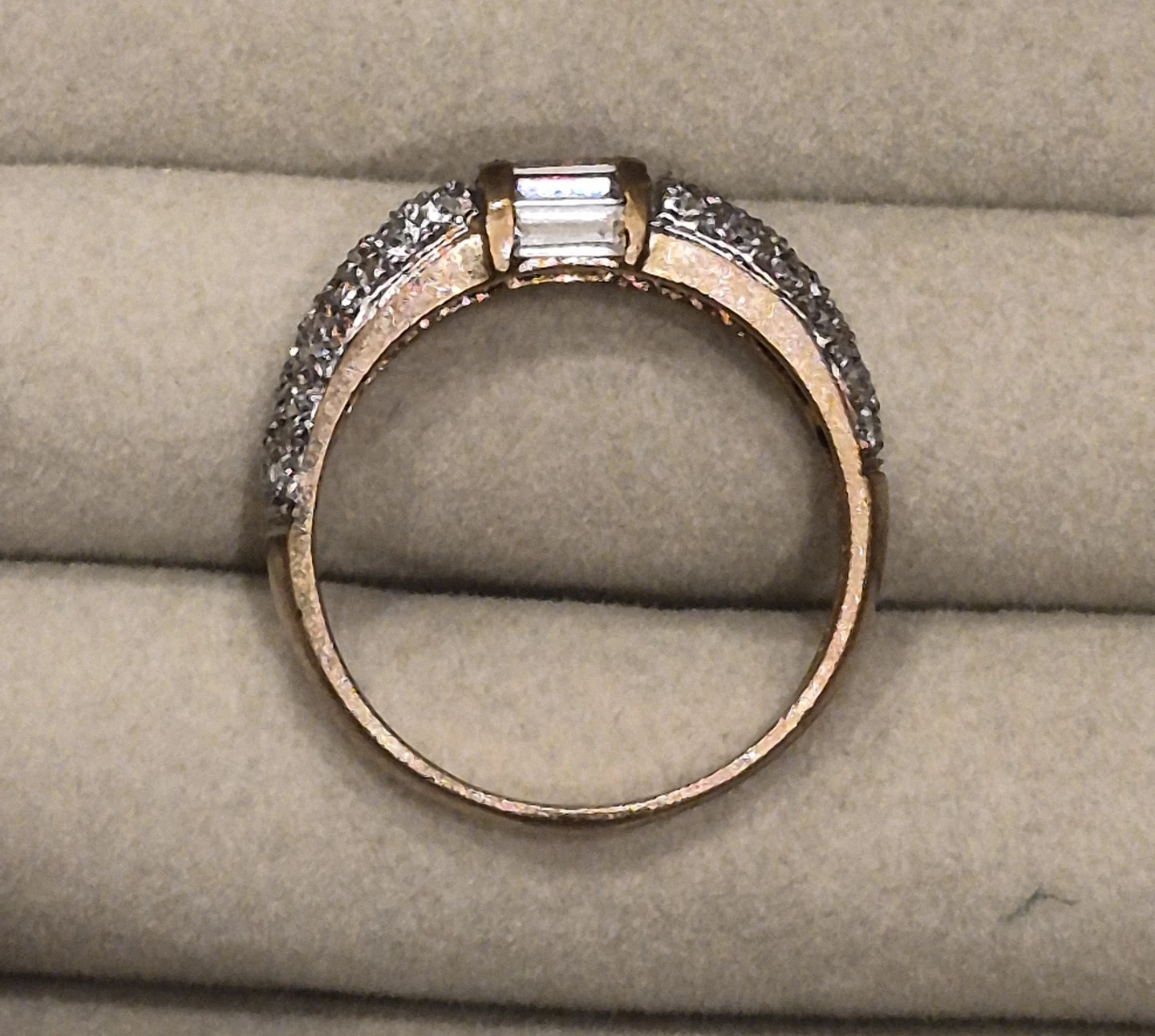 Diamond and Baguette Ring - photo 2