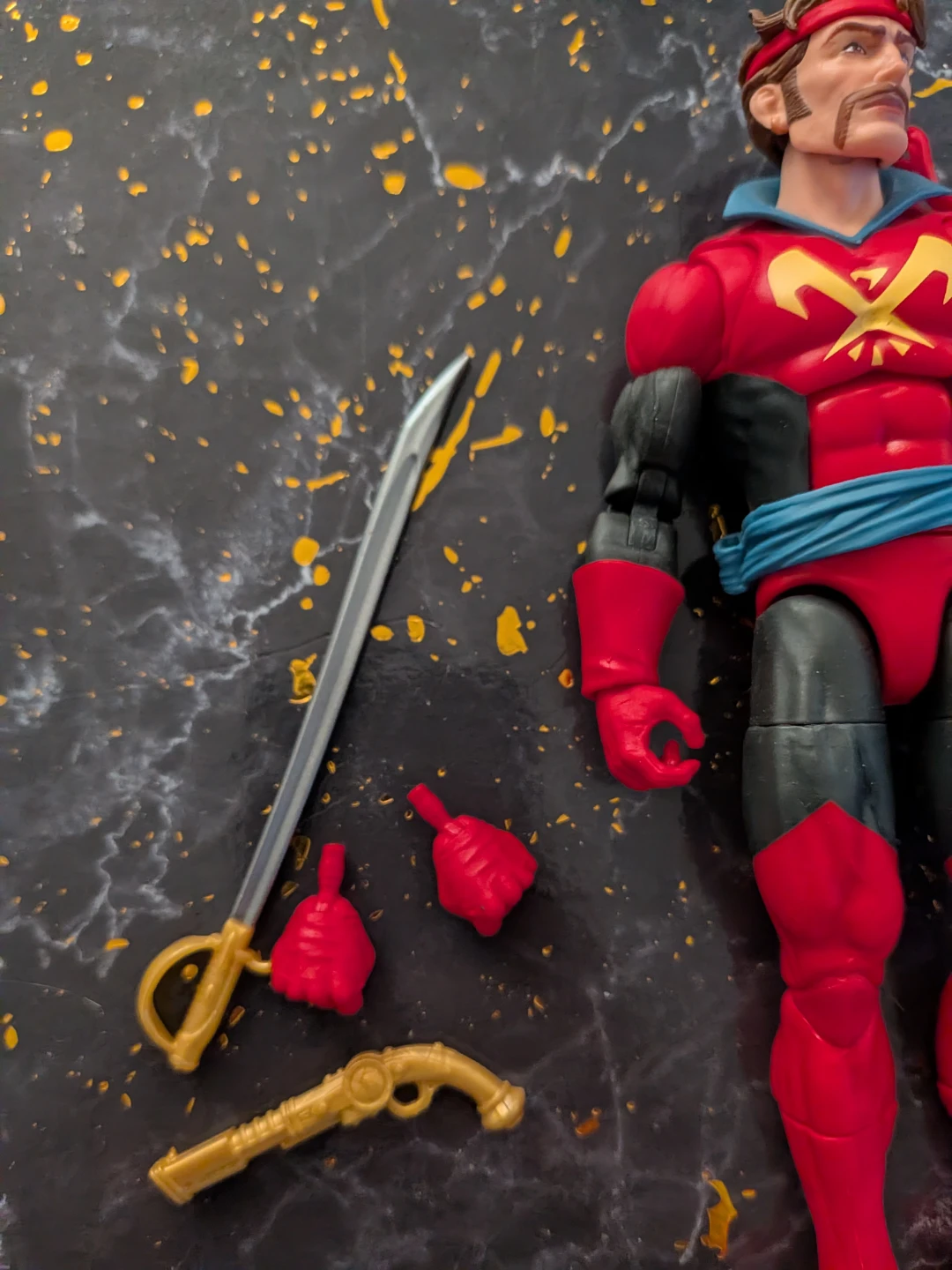 Marvel Legends Loose Marvel's Corsair and CH'OD - photo 3