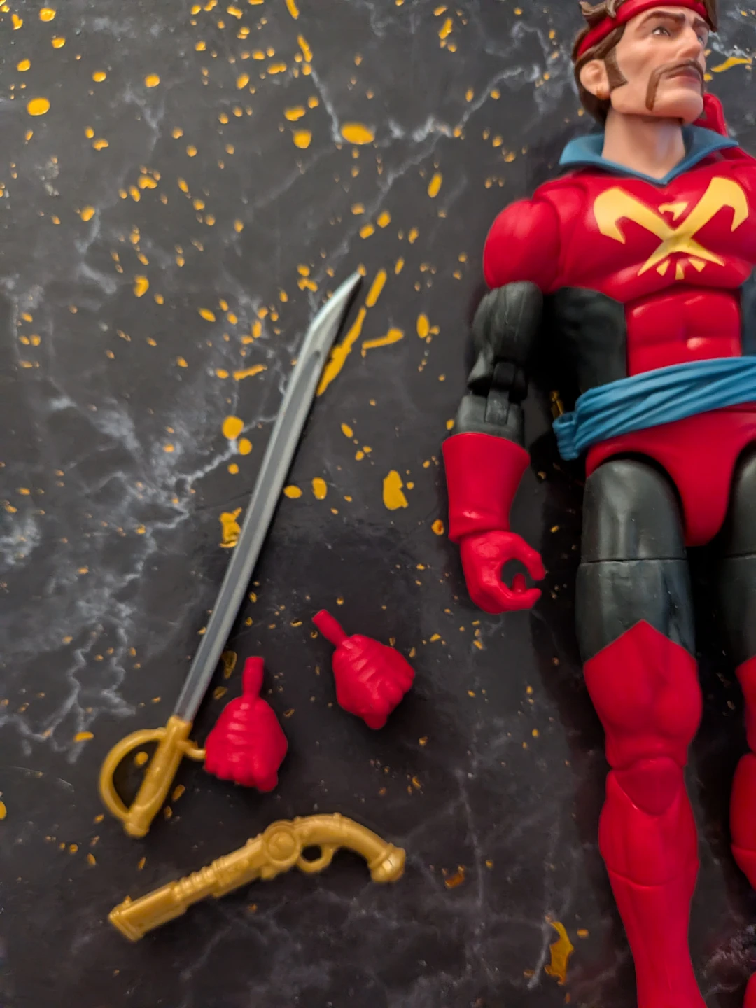Marvel Legends Loose Marvel's Corsair and CH'OD - photo 4