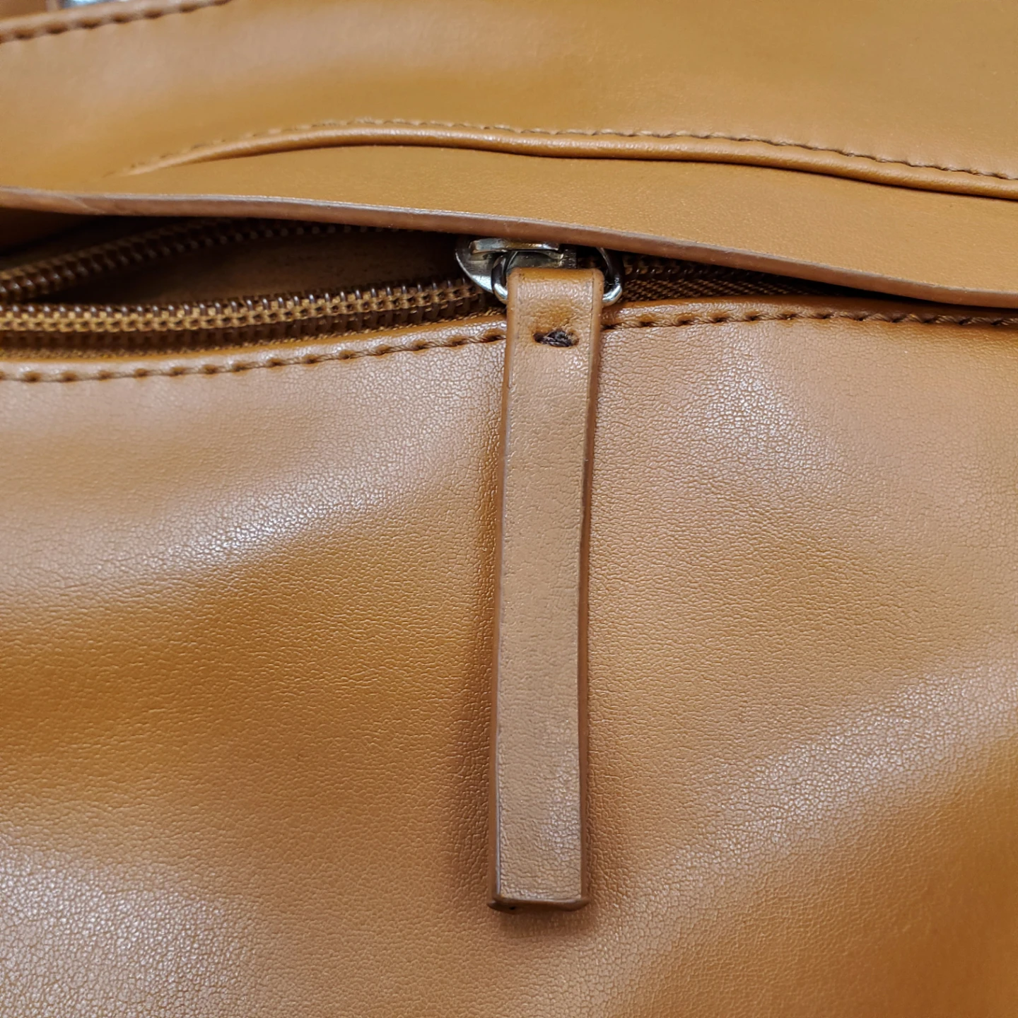 Joe Fresh Brown Faux Leather Shoulder Bag - photo 2