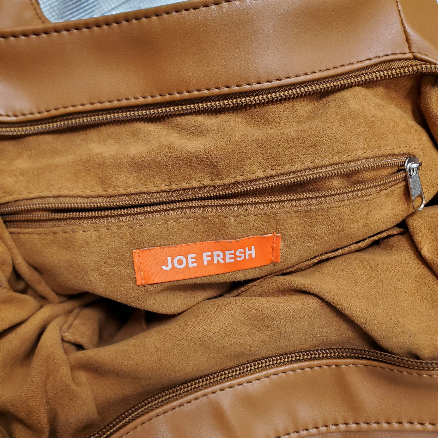 Joe Fresh Brown Faux Leather Shoulder Bag - photo 3