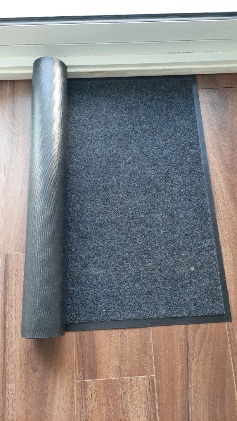 2.5ft * 4ft. Dark Grey Mat vinyl backing