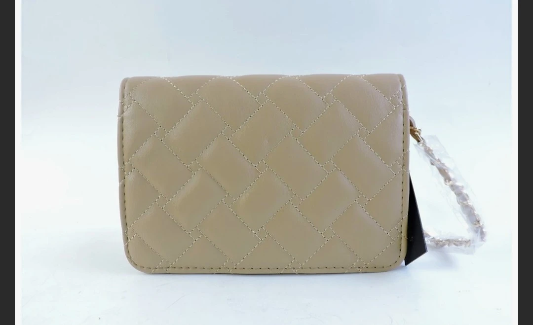 New BEBE Quilted Chain Shoulder Bag - Tan - photo 5
