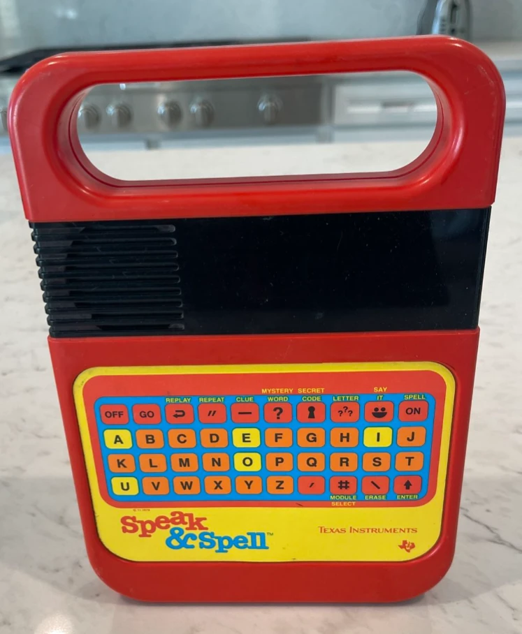 Vintage Texas instruments Speak & Spell