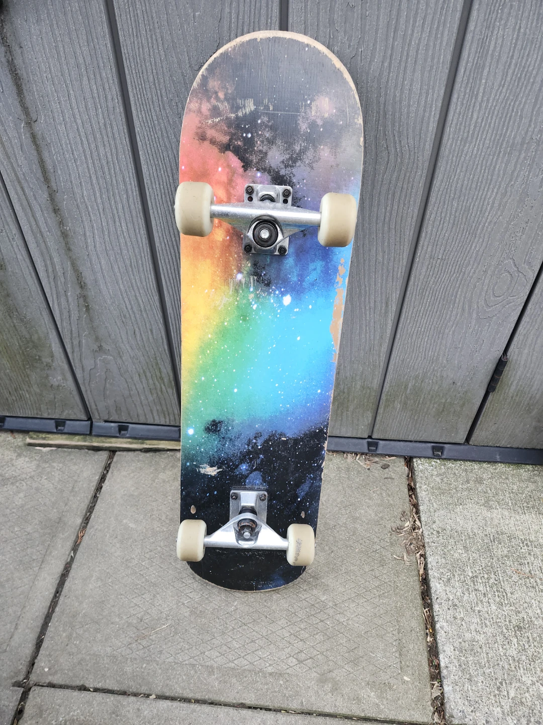 Skateboard with Galaxy Design - photo 2