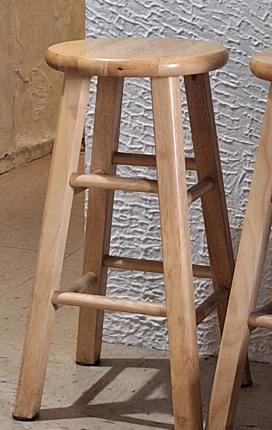 Wooden Bar Stool - photo 2