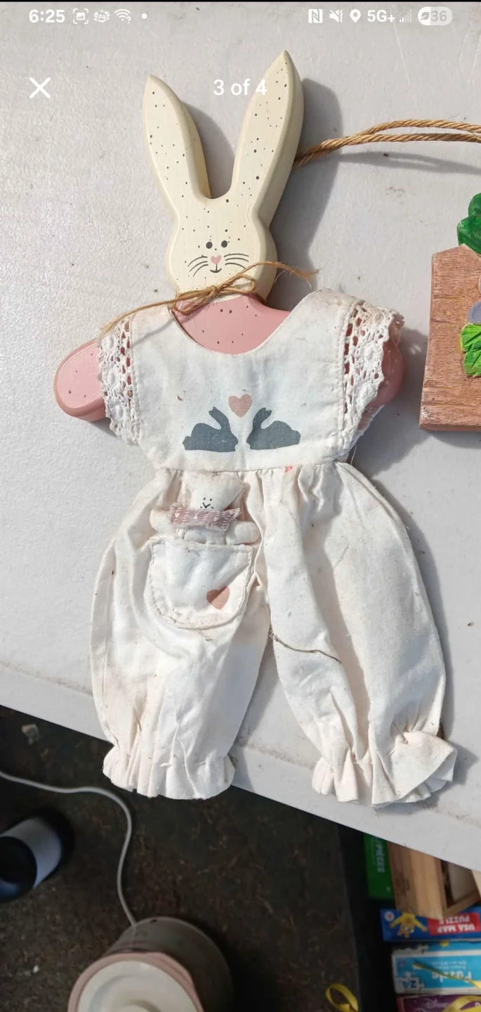 Easter Bunny Wall Decor Lot - photo 3