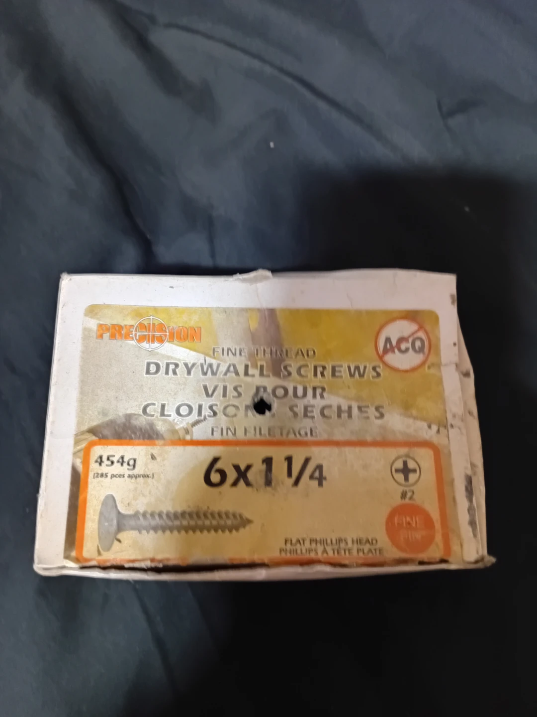 Precision Fine Thread Drywall Screws 6x1 1/4