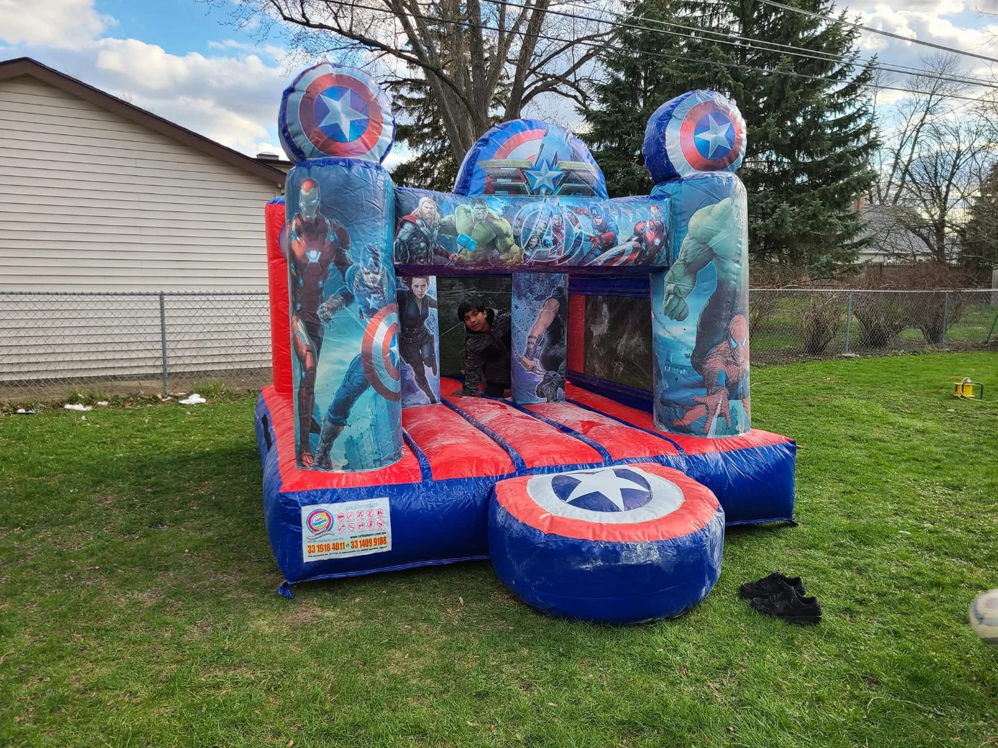 Avengers Inflatable Bounce House