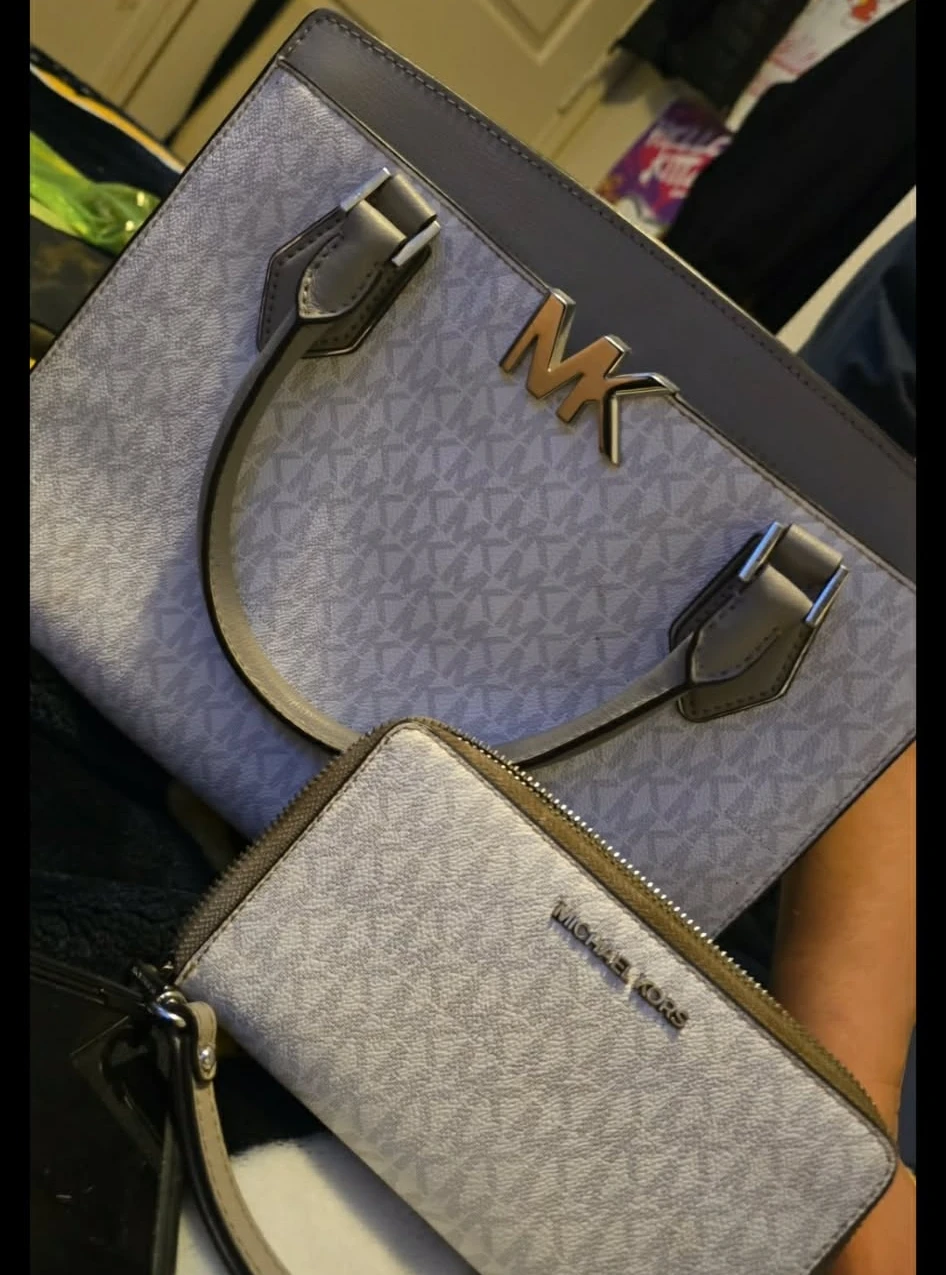 Michael Kors Tote Bag and Wallet Set