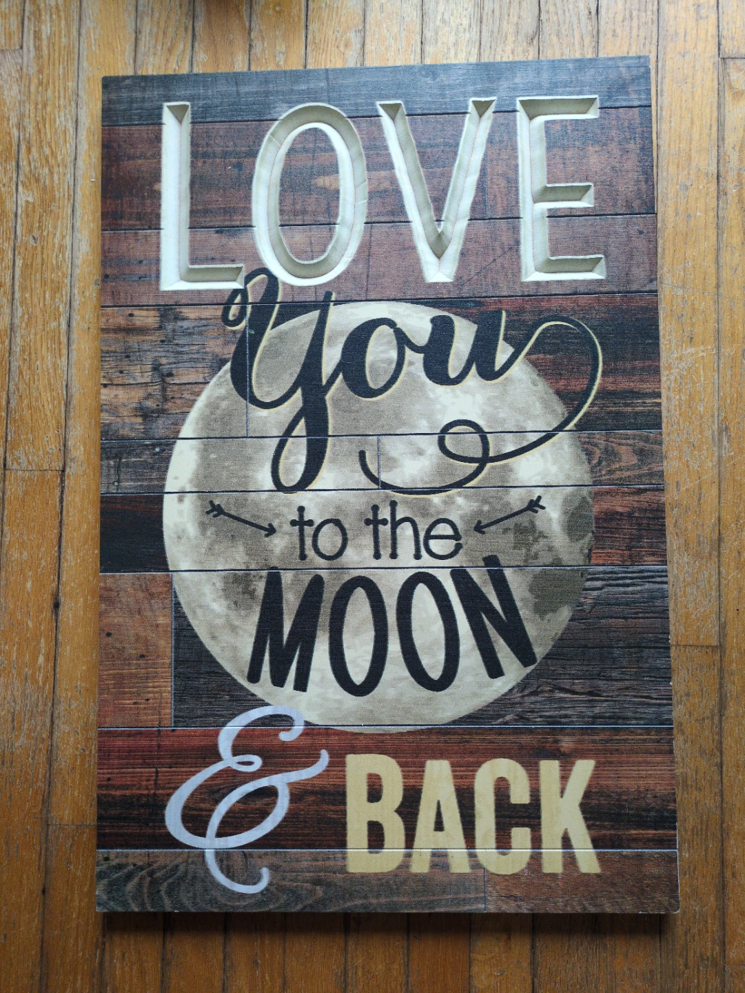 Love You to the Moon and Back Wall Art
