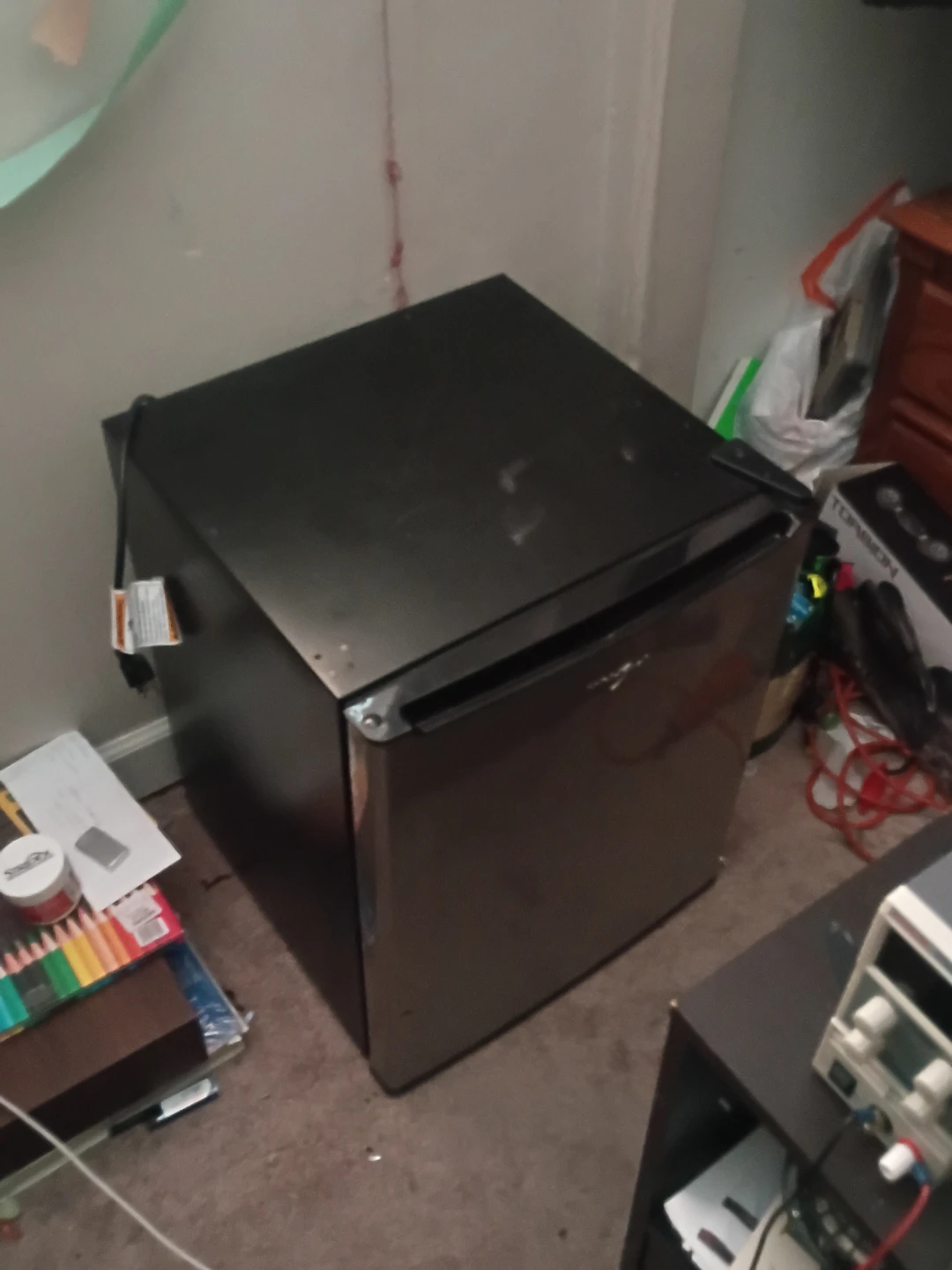 Untested mini fridge