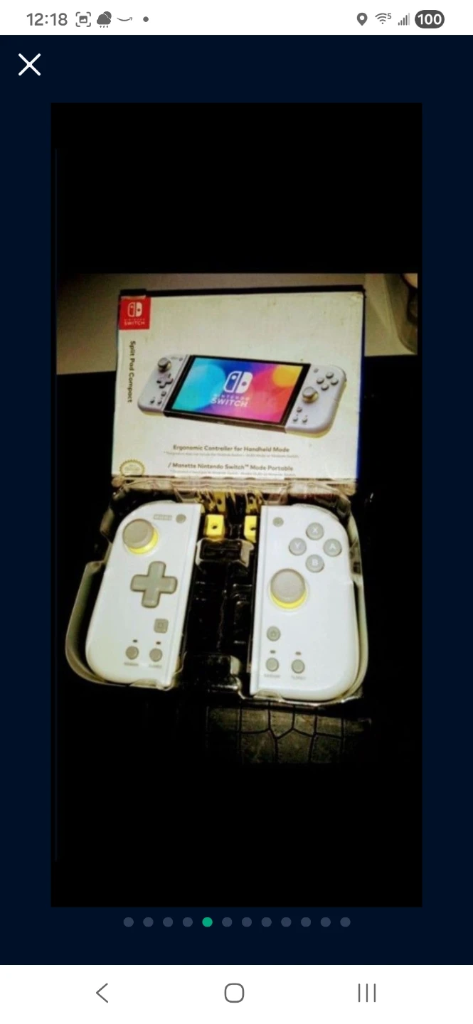 Nintendo Switch Split Pad Compact Ergonomic Controller 🌱