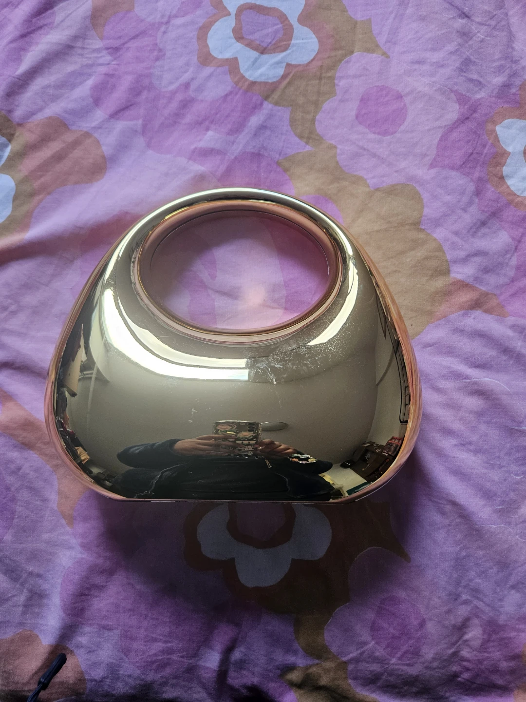 Golden colour bag