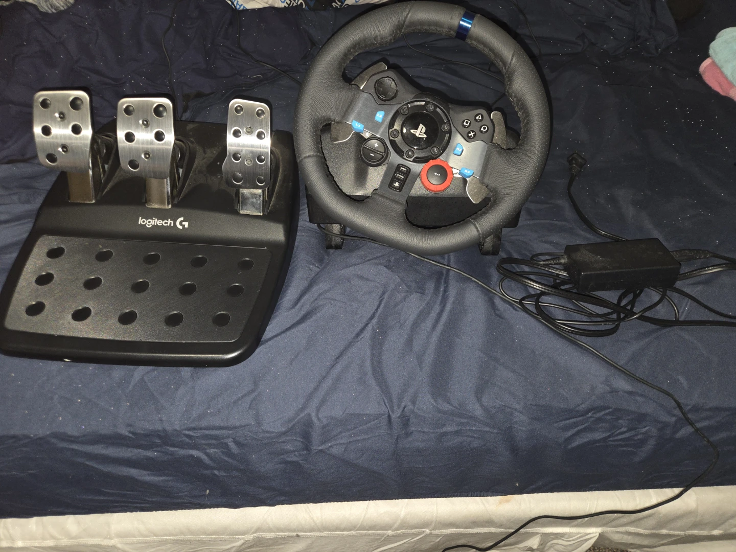 Logitech G Driving Force Steering Wheel and Pedals for PS4/PS5