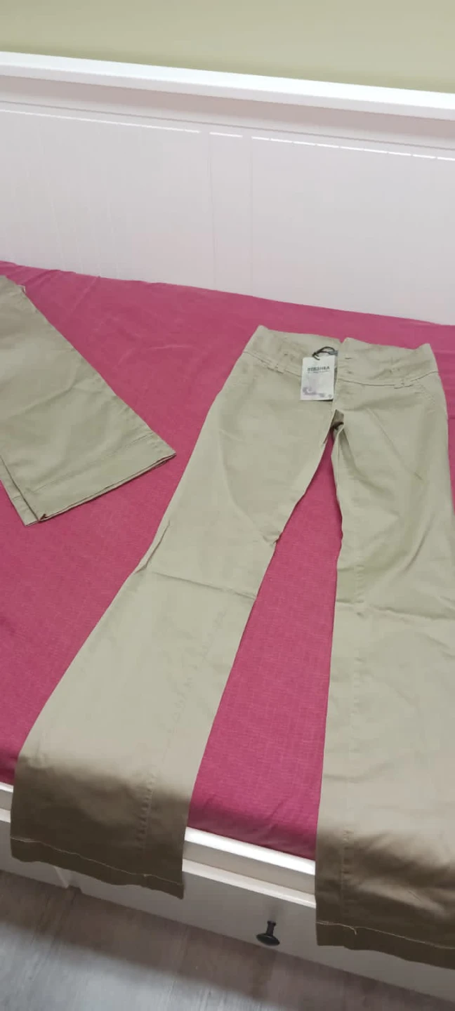Bershka Women's Khaki Pants - photo 2