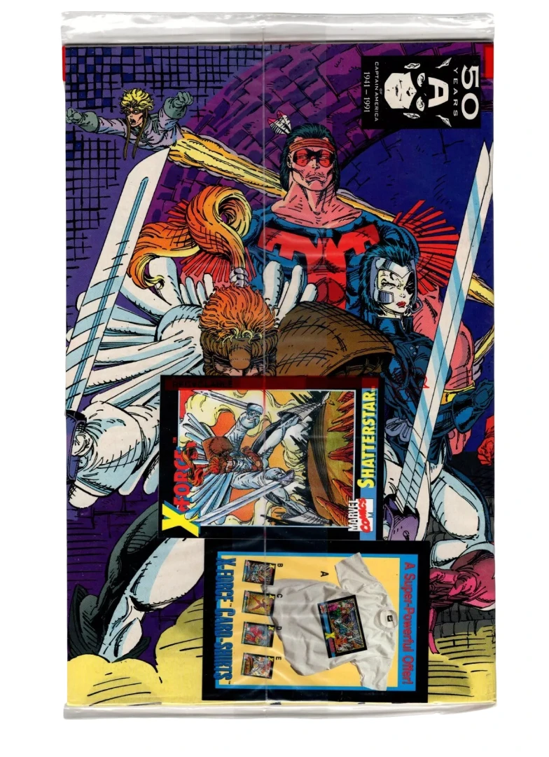 X-Force #1 Comic Book with Free Trading Card - photo 2