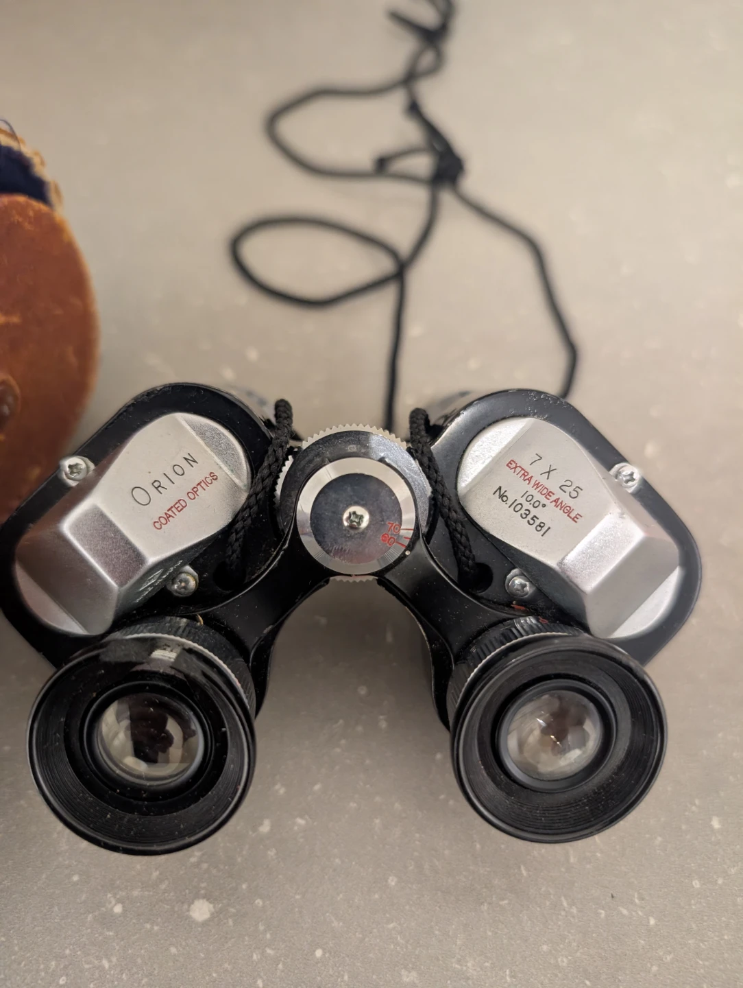Orion 7x25 Extra Wide Angle Binoculars Vintage