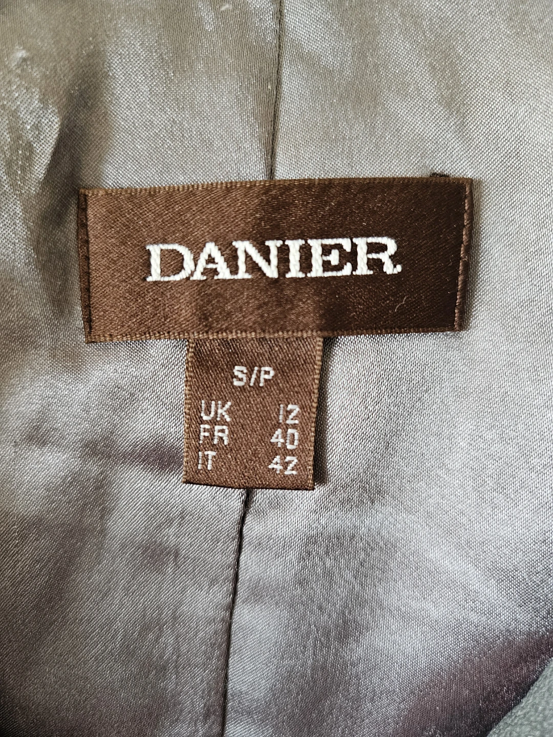 Danier Grey  Genuine  Leather Parka with Fur Hood - photo 2