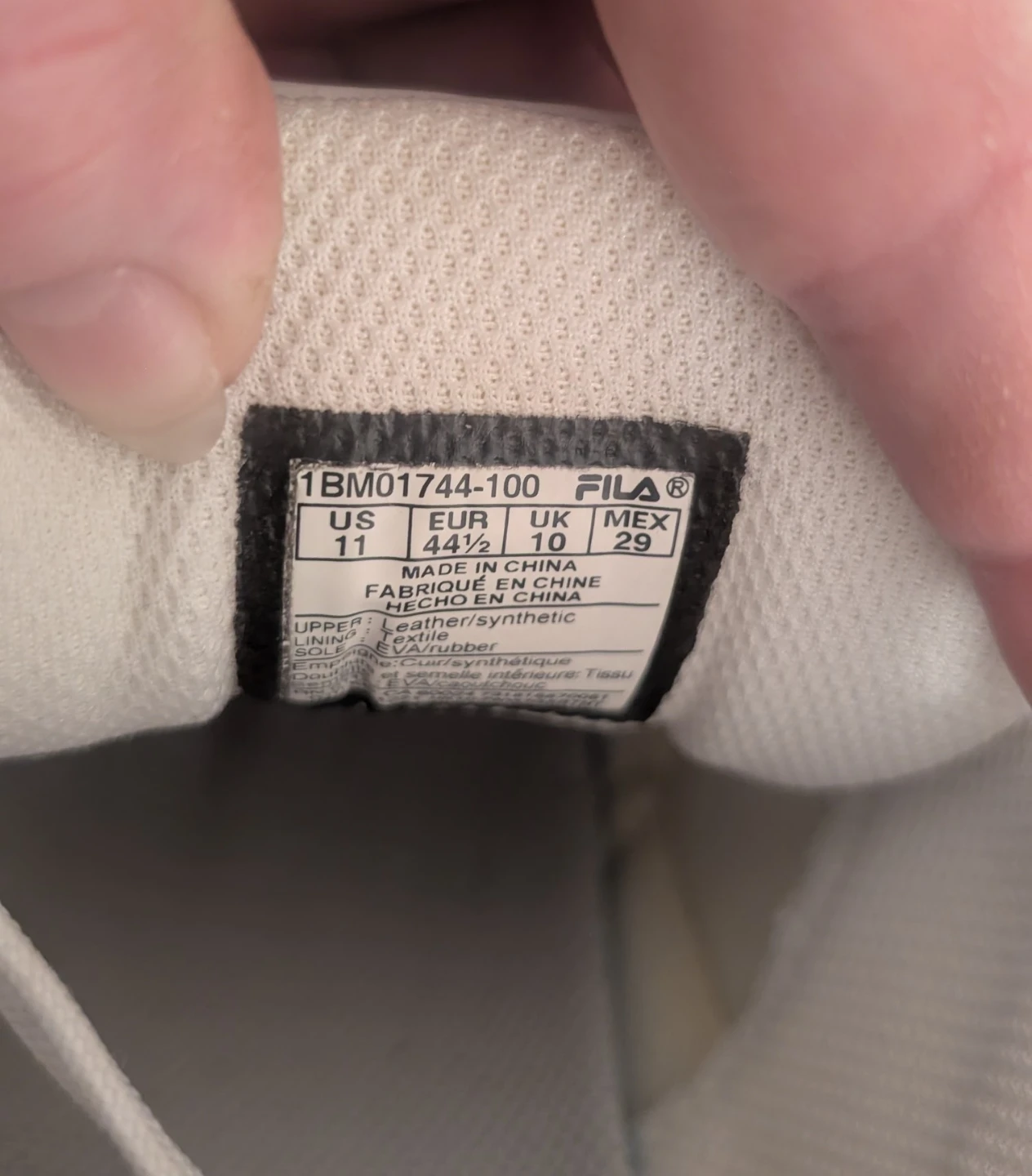 Fila Teratach 600 White Sneakers - photo 5