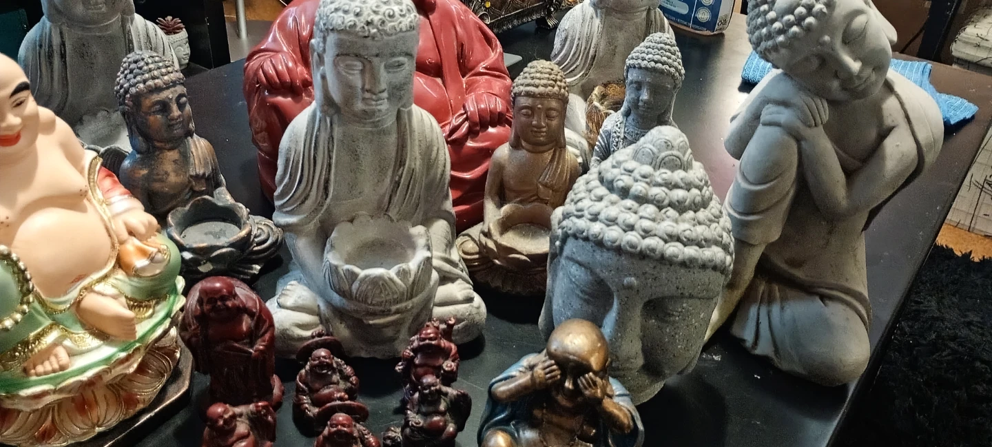 Collection of Buddha Statues - photo 5
