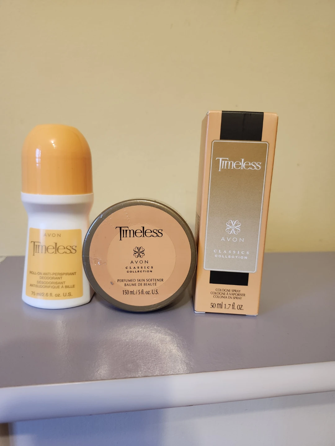 Timeless Avon Fragrance 3pcs Set