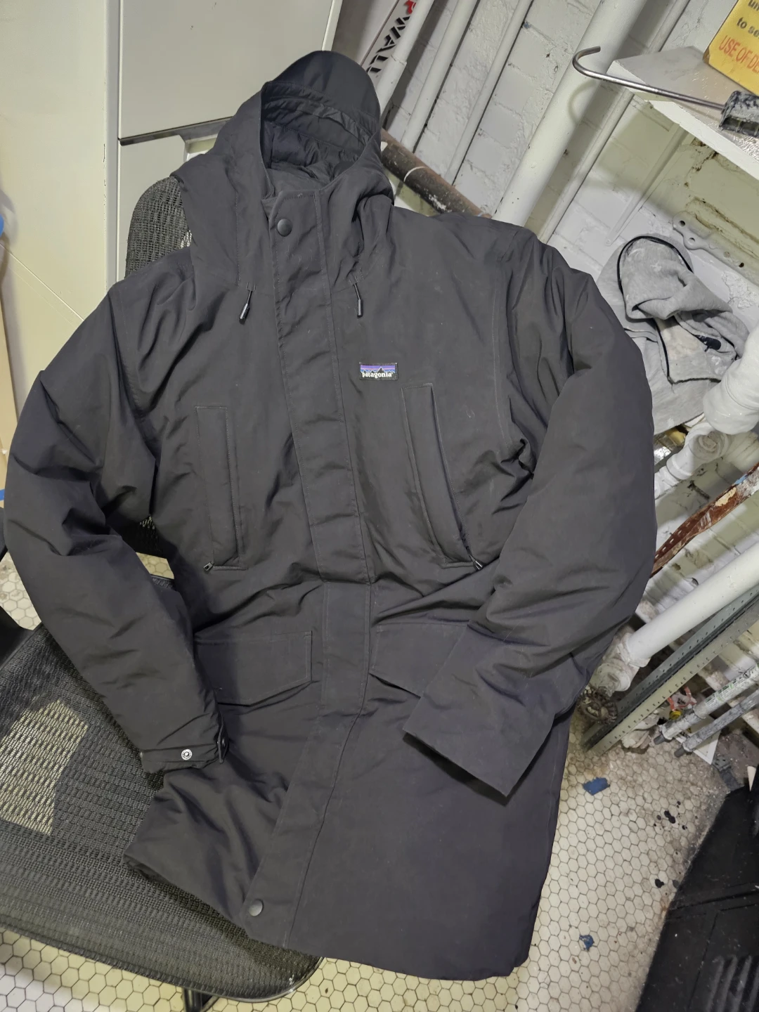 Patagonia Black Parka Jacket