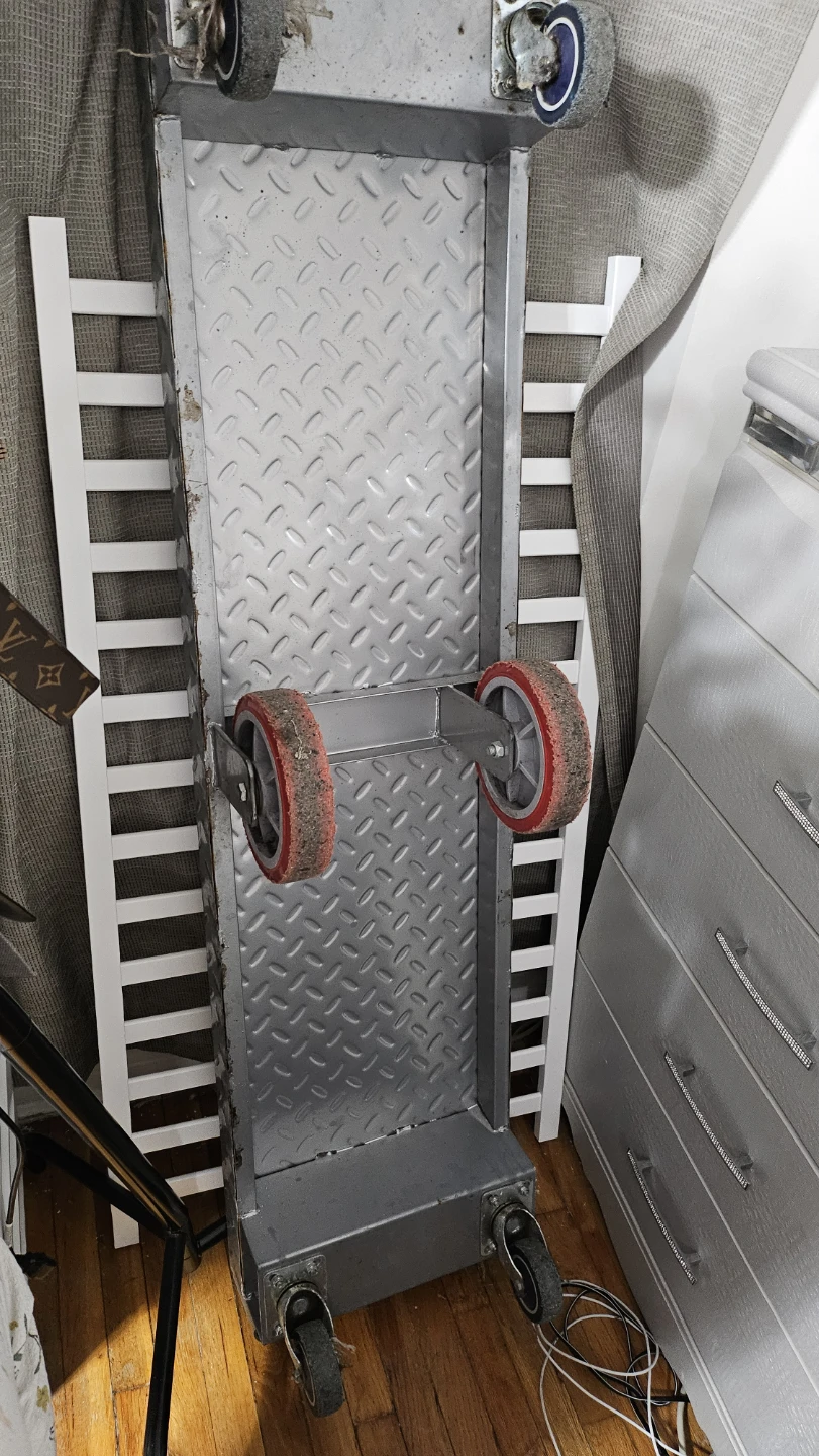 INDUSTRIAL METAL U-BOAT CARTS - HEAVY DUTY - 500+ LB CAPACITY