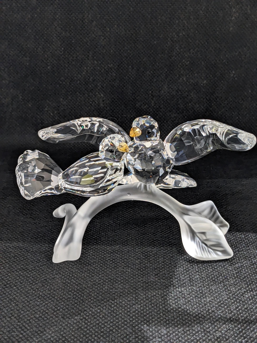 Swarovski Turtle Doves Figurine