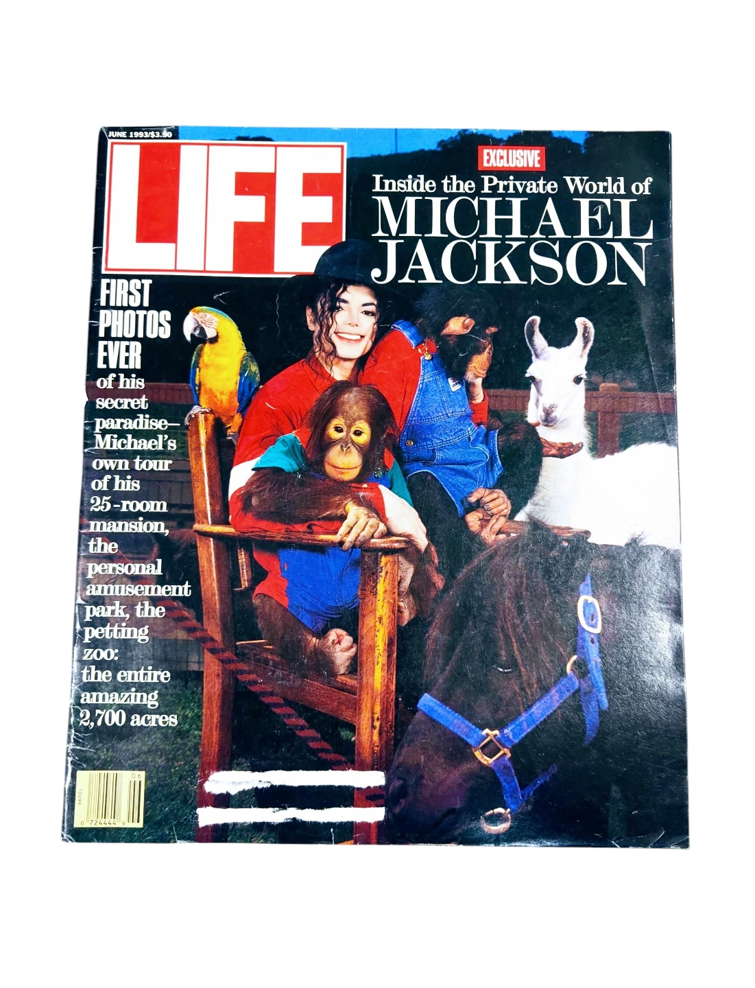 Vintage 1995 Life Michael Jackson Magazine