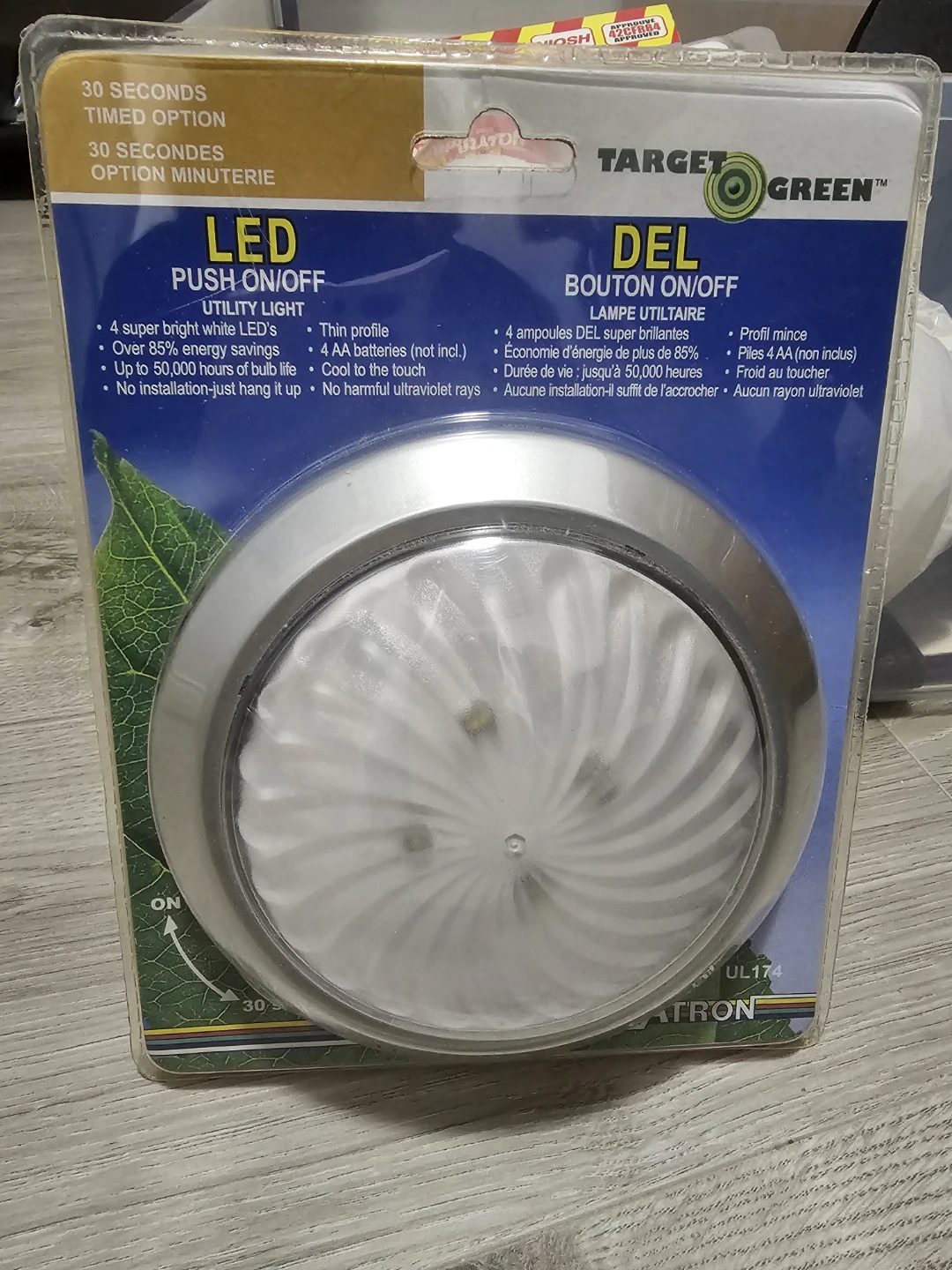 Target Green LED Utility Light