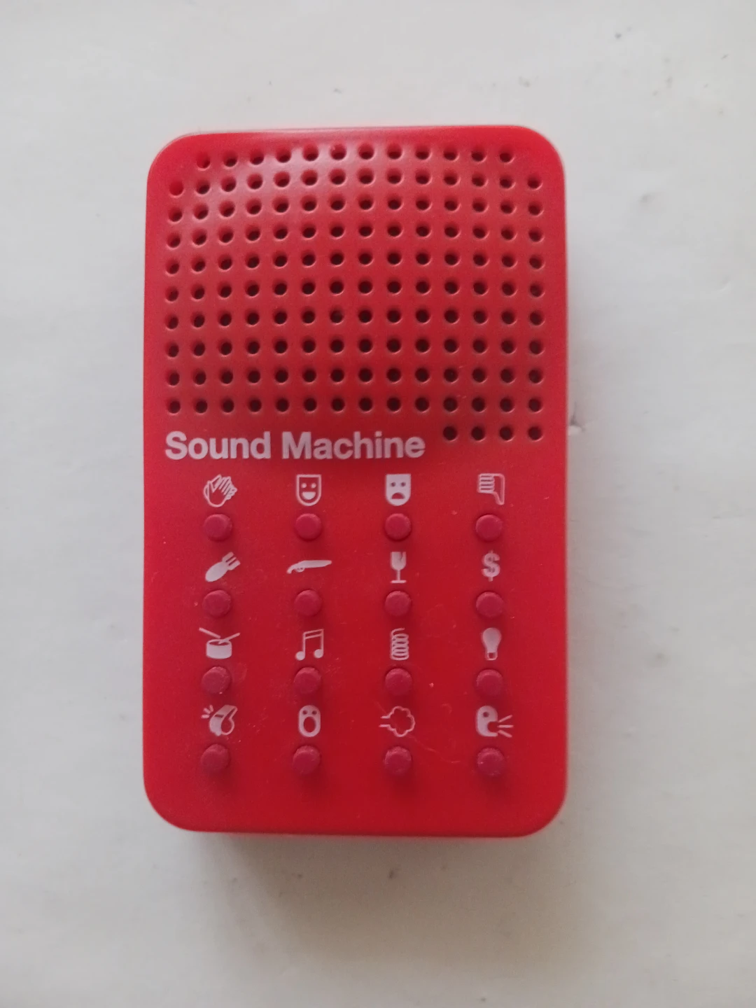 Red TOMY "Sound Machine" Electronic Toy